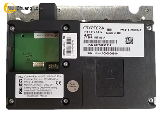 Πληκτρολόγιο του ΕΛΚ INT ΑΣΊΑ του ΕΛΚ Pinpad V7 Wincor Nixdorf ανταλλακτικών του ATM ΠΟΥ ΚΑΤΑΣΚΕΥΆΖΕΤΑΙ στο DK 1750255914 01750255914