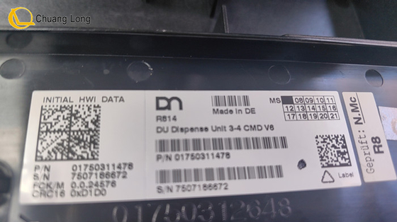Τμήματα μηχανών ATM Diebold Nixdorf DU Dispenser Μονάδα 3-4 CMD V6 01750312648 1750312648