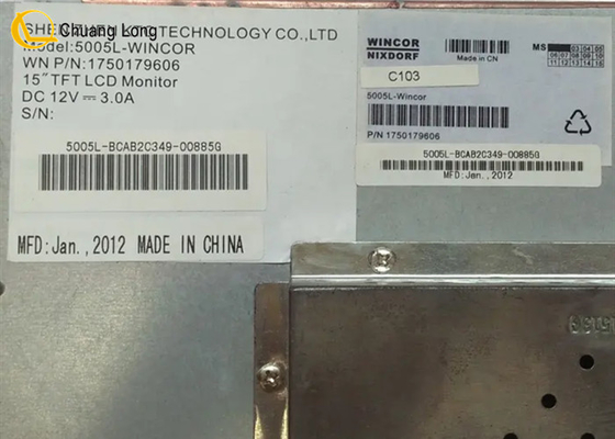 Τμήματα μηχανών ΑΤΜ Hyosung CE5600 LCD 15 ιντσών οθόνη 5661000116 S5661000116