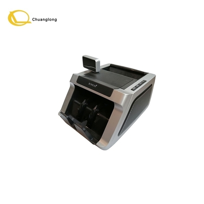 JUNUO C05 Μαύρο Ανιχνευτής Μετρητή Χρημάτων με Οθόνη LED Μηχανή Χαρτονομισμάτων για Ταμεία Τραπεζών