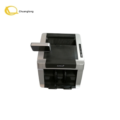 JUNUO C05 Μαύρο Ανιχνευτής Μετρητή Χρημάτων με Οθόνη LED Μηχανή Χαρτονομισμάτων για Ταμεία Τραπεζών