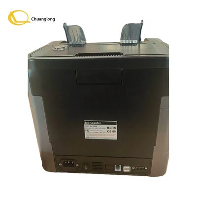 Μηχάνημα καταμέτρησης τραπεζογραμματίων 2 θέσεων πολλαπλών νομισμάτων Εξοπλισμένο με ενσωματωμένη μπαταρία λιθίου Εκτυπωτής Με λαβή Εγγύηση εφ' όρου ζωής Υποστηρίζει παγκόσμια νομίσματα και 48 γλώσσες