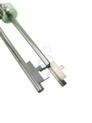 Εργαλεία κλειδαριού Grandmaster Crown με σφυρηλάτηση από ανοξείδωτο χάλυβα χωρισμένα σε δύο μέρη κατάλληλα για διαφορετικές κατευθύνσεις