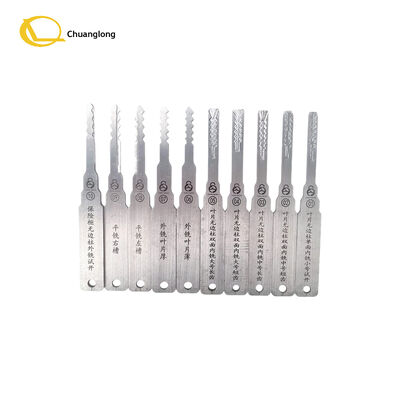 Ένα εργαλείο δέκα κομματιών Grandmaster Set Lock Pick για χρηματοκιβώτια C-Grade, κλειδαριές αυτοκινήτων / μοτοσυκλετών και κλειδαριές κυκλοφορίας