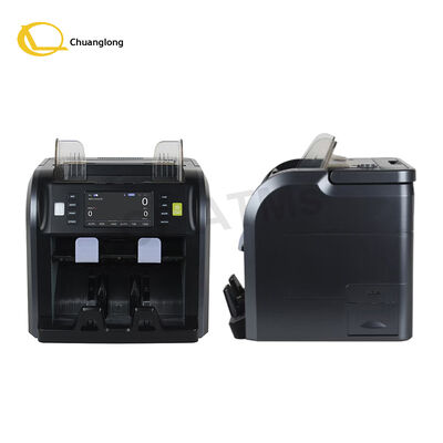 SJ-668 Μετρητής αξίας μικτών χαρτονομισμάτων CIS με δύο θήκες, με λαβή, ενσωματωμένο θερμικό εκτυπωτή, ενσωματωμένη μπαταρία, μηχάνημα μέτρησης νομισμάτων