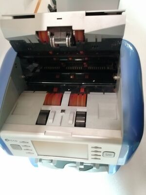 Μηχανή διαλογής τραπεζογραμματίων Kisan Money Counter Detector Μαύρο με οθόνη LED N16H05-Z15601