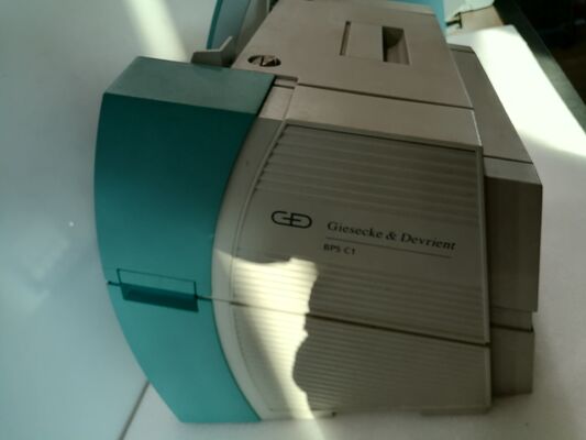 ΑΤΜ Giesecke & Devrient Μηχανή ταξινόμησης τραπεζογραμματίων Εξωτερική οθόνη T0100557