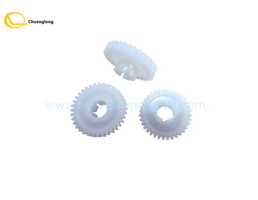 4450587809 445-0587809 ATM Μέρη μηχανών NCR Gear Idler 36T Λευκό