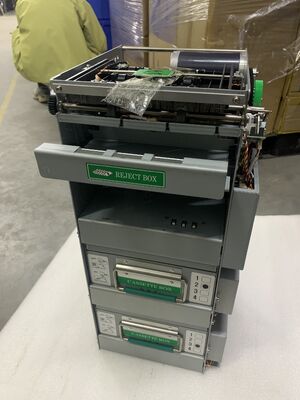 Μοντέλο συσκευής παροχής μετρητών NCR CDM-4000 CDM-4000C3 συσκευή παροχής με 3 κασέτες και 1 κουτί απόρριψης ΑΤΜ CRM Κιόσκι αυτοεξυπηρέτηση Μέρος μηχανής