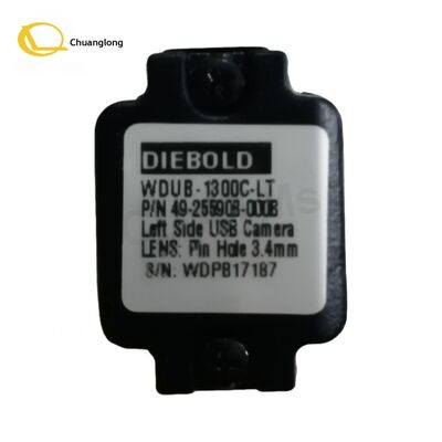 Καλή τιμή Ανταλλακτικά μηχανής ΑΤΜ 49-255908-000B Γνήσια κάμερα USB Diebold με σύνδεση στην αριστερή πλευρά Μικροκάμερα ΑΤΜ 49255908000B σε απευθείας σύνδεση