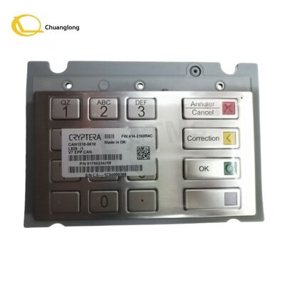 Καλή τιμή Ανταλλακτικά μηχανής ΑΤΜ 1750234858 Γνήσιο Diebold V7 EPP Κρυπτογραφημένο Πληκτρολόγιο PIN Ασφαλές Πληκτρολόγιο ATM 01750234858 σε απευθείας σύνδεση