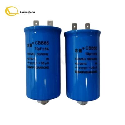 Καλή τιμή 0090008121 Πυκνωτής NCR 10uF 450V Ανταλλακτικά Μηχανής ATM NCR S1 Πυκνωτής RUN 8UF 10UF 450V 5060HZ 009-0008121 Γνήσιο Νέο σε Απόθεμα Διαδικτυακά