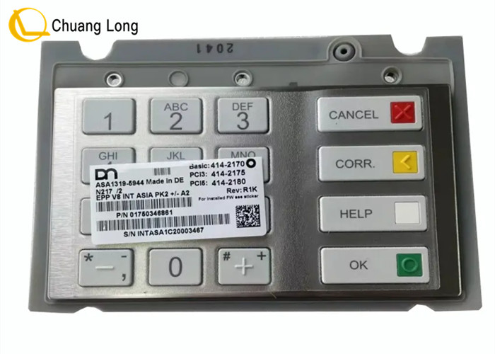 Τμήματα μηχανών ATM Diebold DN Wincor EPP V8 INT ASIA PK2 1750346861 01750346861