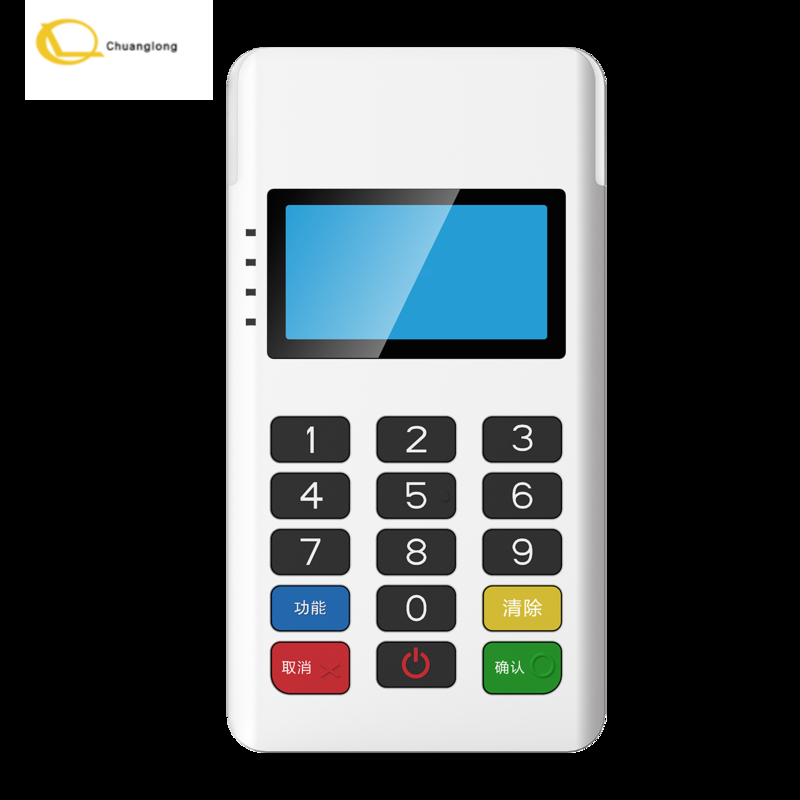 Μίνιπος MPOS Swipe Pos Εμπορικό Τερματικό EMV PCI Ασύνδετο με 4 φώτα σήματος