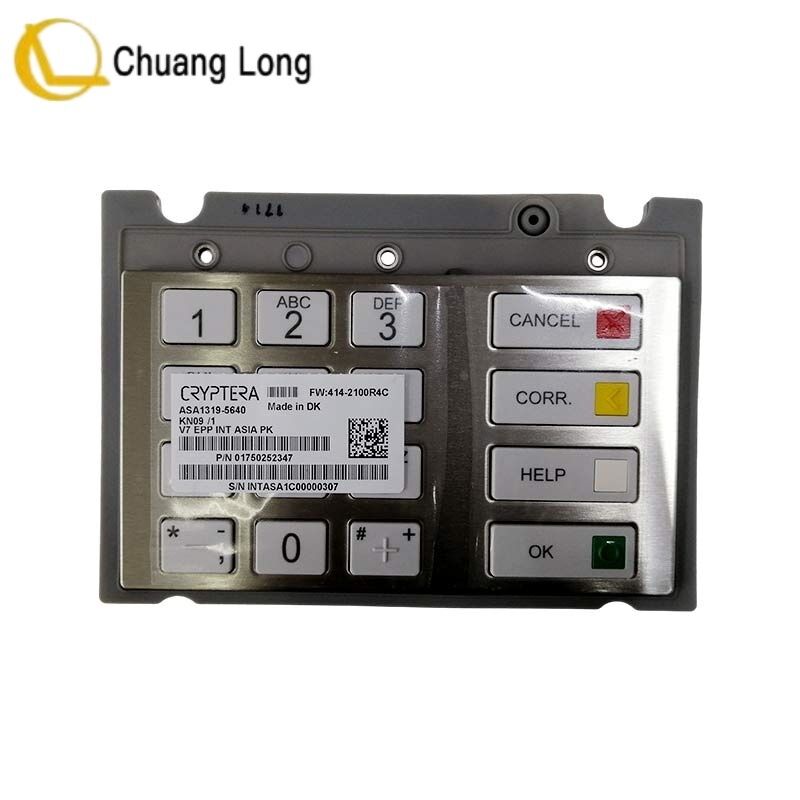 Diebold Nixdorf DN ATM Μέρος EPP V7 INT Ασία PK έκδοση πληκτρολόγιο V7 πληκτρολόγιο 01750252347 1750252347
