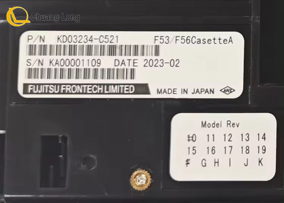Καλή τιμή Τμήματα μηχανών ΑΤΜ Fujitsu F53 F56 Χρηματοδοτητής Κασέτα KD03234-C521 σε απευθείας σύνδεση