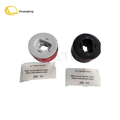 Καλή τιμή OKI ATM Recycler Parts BCC_YX4238-1822G001 OKI BRM Escrow Reel Uppe Μαύρο YIHUA Escrow Rell Tape BCC_YX4238-1822G002 OKI Escrow Reel Lower White σε απευθείας σύνδεση