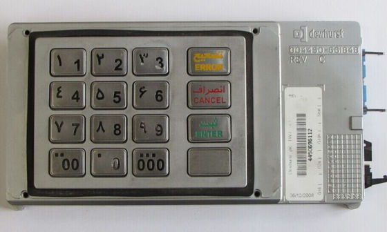 Καλή τιμή 445-0661848 ΠΛΗΚΤΡΟΛΌΓΙΟ 4450661848 NCR Selfserv ATM Pinpad του ΕΛΚ NCR Personas 58xx σε απευθείας σύνδεση